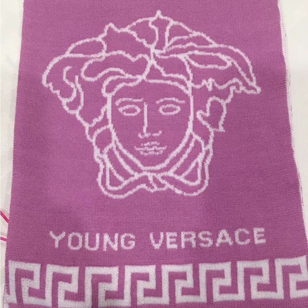 Young Versace Scarf 6 Month! 38x6 inches!